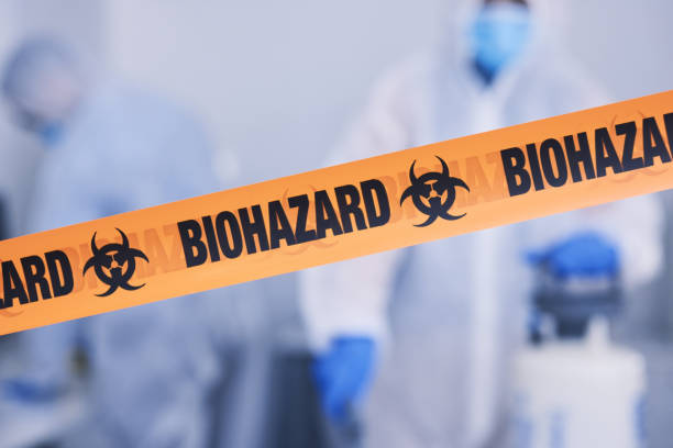 Professional Blood Cleanup technician working in Williamsburg, IA